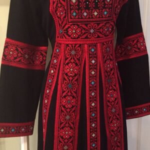 Handmade Palestinian Thobe – Heritage Embroidery Dress